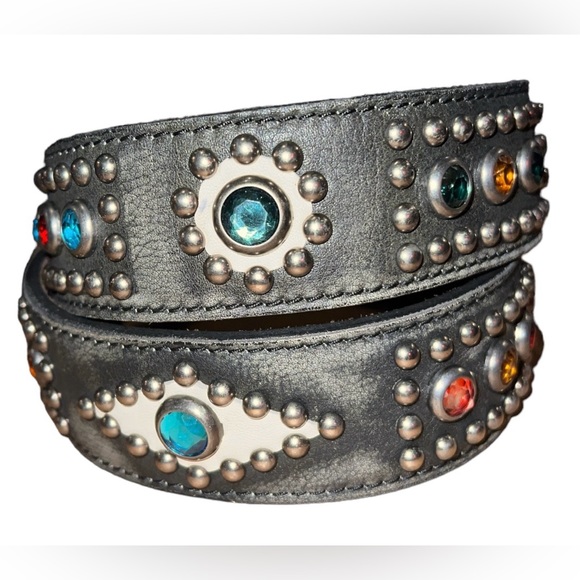 Polo Ralph Lauren Accessories - Polo Ralph Lauren SouthWestern Studded Leather Belt